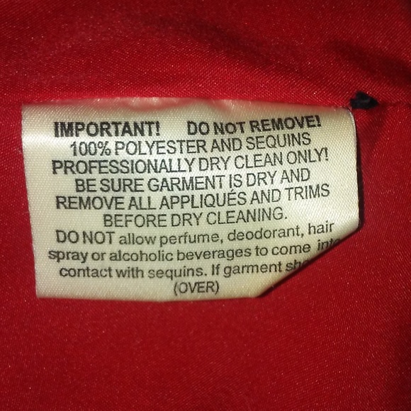 Red Sequence Dress Prom 10 - Picture 7 of 7